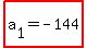 highlight%28a%5B1%5D=+-144%29