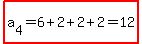 highlight%28a%5B4%5D=6%2B2%2B2%2B2=12%29
