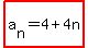 highlight%28a%5Bn%5D=4%2B4n%29