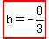 highlight%28b=-8%2F3%29