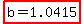 highlight%28b=1.0415%29