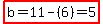 highlight%28b=11-%286%29=5%29