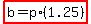 highlight%28b=p%2A%281.25%29%29