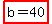 highlight%28b+=+40%29