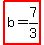highlight%28b+=+7%2F3%29
