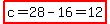 highlight%28c=28-16=12%29