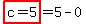 highlight%28c=5%29=5-0