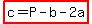 highlight%28c=P-b-2a%29