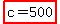 highlight%28c+=+500%29