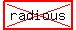 highlight%28cross%28radious%29%29
