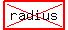 highlight%28cross%28radius%29%29