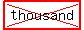 highlight%28cross%28thousand%29%29
