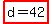 highlight%28d=42%29
