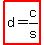 highlight%28d=c%2Fs%29