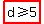 highlight%28d%3E=5%29