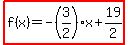 highlight%28f%28x%29=-%283%2F2%29x%2B19%2F2%29