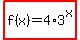 highlight%28f%28x%29=4%2A3%5Ex%29