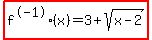 highlight%28f%5E-1%28x%29=3%2Bsqrt%28x-2%29%29