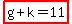 highlight%28g%2Bk=11%29
