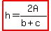 highlight%28h=2A%2F%28b%2Bc%29%29