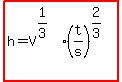 highlight%28h=V%5E%281%2F3%29%2A%28t%2Fs%29%5E%282%2F3%29%29