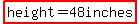 highlight%28height=+%2248+inches%22%29