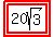 highlight%28highlight%2820sqrt%283%29%29%29