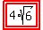 highlight%28highlight%284%2Asqrt%286%29%29%29