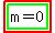 highlight%28highlight_green%28+m+=+0%29%29