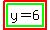 highlight%28highlight_green%28y=6%29%29