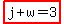 highlight%28j%2Bw=3%29