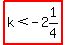 highlight%28k%3C-2%261%2F4%29