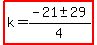 highlight%28k=%28-21%2B-+29%29%2F4%29