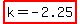 highlight%28k=-2.25%29