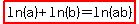 highlight%28ln%28a%29%2Bln%28b%29=ln%28ab%29%29