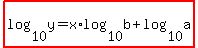 highlight%28log%2810%2Cy%29=x%2Alog%2810%2Cb%29%2Blog%2810%2Ca%29%29