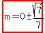 highlight%28m=0%2B-+sqrt%287%29%2F7%29