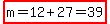 highlight%28m=12%2B27=39%29