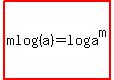 highlight%28mlog%28a%29=log%28a%5Em%29%29