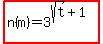 highlight%28n%28m%29=3%5E%28sqrt%28t%29%2B1%29%29