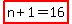highlight%28n%2B1=16%29