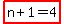 highlight%28n%2B1=4%29