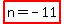 highlight%28n+=+-11%29