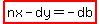 highlight%28nx-dy=-db%29