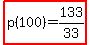 highlight%28p%28100%29=133%2F33%29