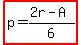 highlight%28p=+%282r-A%29%2F6%29