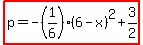 highlight%28p=-%281%2F6%29%286-x%29%5E2%2B3%2F2%29
