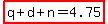 highlight%28q%2Bd%2Bn=4.75%29