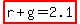 highlight%28r%2Bg=2.1%29