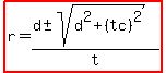 highlight%28r=%28d%2B-+sqrt%28d%5E2%2B%28tc%29%5E2%29%29%2Ft%29